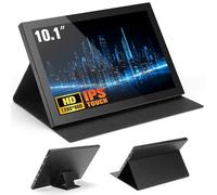 NinkBox Capacitive Touchscreen for Raspberry Pi, 10,1 Pulgadas Pantalla Táctil, Monitor Raspberry Pi IPS 1280X800 con Altavoces Duales LCD Display para Raspberry Pi 5/4B/Win10/8/7/ Raspbian, Windows