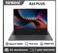 Ninkear A15 Plus 15,6 pulgadas FHD IPS portátil 32GB DDR4 1TB AMD Ryzen7 5825U PCIE Notebook 5000mAh batería de larga duración 32GB 1TB