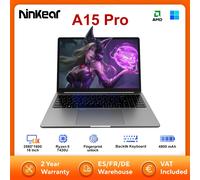 Ninkear A15 Pro portátil 16GB 1TB AMD Ryzen 5 7430U 16 pulgadas 120Hz 2560*1600 pantalla de visualización desbloqueo de huellas dactilares ordenador portátil 16GB DDR4 + 1TB SSD