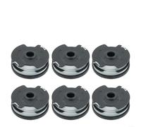 NINMORTH 2 carretes de cabeza de nailon para Parkside para PRTA 20-Li A1 B2 C3 PRT 300 550 A1 césped inalámbrico 1.6 mm para cable de alimentación automática (paquete de 6)