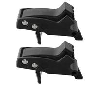 NINMORTH 2 piezas de cierre de palanca N087367 para DEWALT DE7023 DE7033 DE7025 DWX723 DW7231 DWX724 de plástico negro