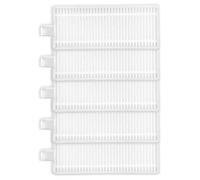NINMORTH 5 filtros de repuesto para aspiradora robot EZVIZ RE4 RE4 Plus RE5 RE5 Plus, piezas de papel de filtro de alta olor blanco