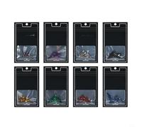 NINMORTH 6 tornillos de manillar de bicicleta de acero inoxidable M5 x 18 mm, pernos de extremo de barra mecanizados CNC para bicicleta de carretera MTB, cierres recubiertos de PVD resistentes al