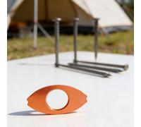 NINMORTH Adaptador para tienda de campaña de calentador diésel, conector de conducto de 3 pulgadas con sello aislado para persianas de camping y caza al aire libre