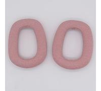 NINMORTH Almohadillas de repuesto para orejas de espuma viscoelástica para Logitech o Vibe100, cuero proteico, 16 x 10 x 3 cm, compatible con negro/rosa/gris