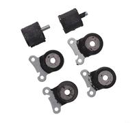 NINMORTH Amortiguador anular de motosierra para 020 020T MS200T, pieza de repuesto de base resistente a los golpes OEM 1129, paquete de 6