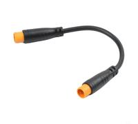 NINMORTH Cable de extensión eléctrico de 3 pines macho a hembra para control del acelerador de bicicleta, conector de palanca de cambios ABS de 129 mm (3 pines públicos)