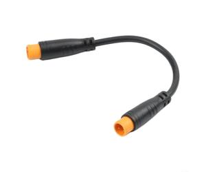 NINMORTH Cable de extensión eléctrico de 3 pines macho a hembra para control del acelerador de bicicleta, conector de palanca de cambios ABS de 129 mm (3 pines públicos)
