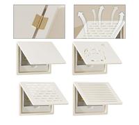 NINMORTH Caja de medidor eléctrico con cubierta decorativa y caja de distribución de corriente débil, panel de arte de pared con acceso superior abatible, agujero para instalación en sala de estar, 45