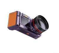 NINMORTH Cámara digital 4K sin espejo de 96 MP, zoom digital de 50x con pantalla HD de 3.5 pulgadas y WiFi, para tarjeta TF de 512 GB (morado)