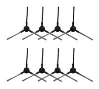 NINMORTH Cepillo lateral de repuesto para Cecotec para robot aspirador CONGA M20, paquete de 8 cepillos de esquina de nailon de plástico para limpieza mejorada de bordes y esquinas
