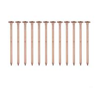 NINMORTH Clavos de cobre de 4 pulgadas para matar tocones y raíces de árboles, para picos de eliminación de tocones resistentes, herramientas manuales de jardín, paquete de 12