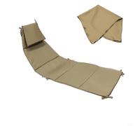 NINMORTH Cojín colgante beige para silla de salón y funda para paraguas, tela impermeable para reemplazo de columpio flotante curvado, accesorios seguros para muebles de patio (colores)