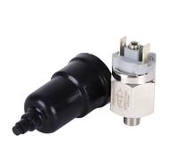 NINMORTH Compresor de interruptor de presión de aire neumático ajustable para controlador hidráulico, 01-07MPa, AC110V220V DC12V24V, 12 roscas externas