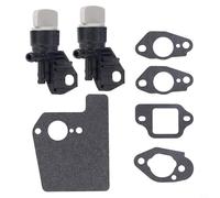 NINMORTH Conjunto de grifo de gasolina para válvula de apagado de combustible con kit de juntas compatible con cortacésped GC135 GCV135 GCV190 GSV190 GXV50 GXV57