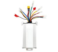 NINMORTH Controlador de 36 V 350 W, scooter eléctrico de 8.5 pulgadas, control de velocidad del motor de aleación de aluminio con cables de aprendizaje rojos, color blanco