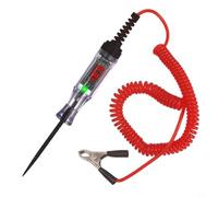 NINMORTH DC 3-70V Probador de circuito de coche con voltímetro, pluma de prueba eléctrica de luz digital para cableado de motocicleta de barco de remolque automático