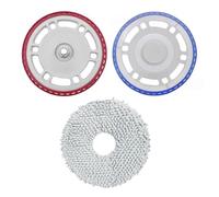 NINMORTH ECOVACS - Kit de soporte para fregona Deebot y almohadillas de microfibra para la serie T30C/T50 Pro/N30, 3 piezas, azul