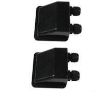 NINMORTH Entrada de cable impermeable IP68 para módulos solares para caja de ABS robusta, pasacables para caravanas y yates, 2 unidades