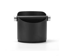 NINMORTH Espresso Coffee Knock Box - Cubo grueso de acero inoxidable para moler café molido de gran capacidad, cubo de basura para café espresso, accesorios para cafetera (B)