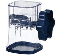 NINMORTH Hoppipola - Molinillo manual de nueces de chocolate almendras y nueces, triturador de cocina con dos métodos de uso, para tamaño compacto 7,2 x 7,2 x 10 cm, fácil desmontaje, material MABS+