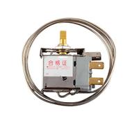 NINMORTH Interruptor controlador de temperatura para termostato de refrigerador WDF18 para L, 3 pines, 110 V-250 V, ajustable de -3 a -20, sonda de 70 cm, vitrina de nevera