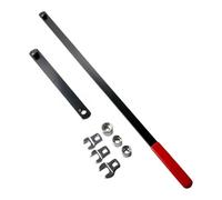 NINMORTH Juego de 8 llaves de polea de motor, tensor de correa serpentina, kit de herramientas de extracción de 13 mm a 18 mm, acero de alto carbono, reparación automotriz