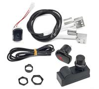 NINMORTH Kit de encendido electrónico de parrilla de 2 salidas G511-0055-W1 para modelos Charbroil, módulo ABS y electrodos