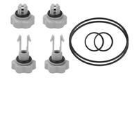 NINMORTH Kit de sellos de repuesto para bomba de filtro de piscina para Intex 2500 GPH, incluye válvulas de sedimentos de aire, juntas tóricas, piezas 25004 10460 10725