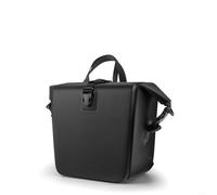 NINMORTH Liberación rápida para bicicleta delantera Fork Bag Impermeable PVC Hard Shell Storage Sack Mountain para bicicleta Ciclismo al aire libre Negro (negro)