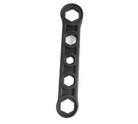 NINMORTH Llave hexagonal de plástico para accesorios de radiador, llave ligera de larga duración con mango cómodo, para bricolaje esencial, color negro