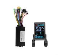 NINMORTH M5 LCD E-for Bike Controller Suite, 24V-48V onda sinusoidal Tri-Mode 250W-1500W eléctrico para motores de bicicleta (22A)