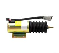 NINMORTH P613-A52V12 12V para la válvula solenoide de parada de incendios del motor diesel, metal robusto para la construcción del interruptor de apagado del combustible y el equipo agrícola