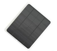 NINMORTH Panel solar monocristalino de 20 W 6 V con interfaz USB, alta corriente de 1.5 A para acampar al aire libre y carga de batería automotriz