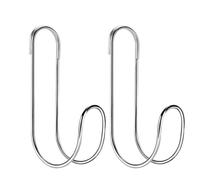 NINMORTH Paquete de 2 ganchos flexibles de acero inoxidable para manguera de jardín de 9 pulgadas, resistentes al óxido 304