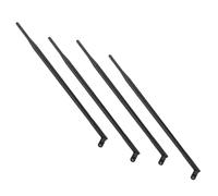 NINMORTH Paquete de 4 antenas WiFi de doble banda de 9 dBi con conector RP para routers WiFi de 2,4 GHz y 5 GHz
