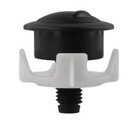 NINMORTH Para Siamp 50 para botón de inodoro de doble descarga, accionado por cable, acabado negro mate, 54 x 37 mm, plástico