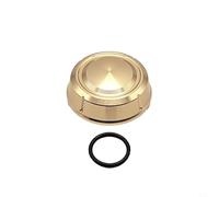 NINMORTH Perilla de freno fina de metal para carrete Ultegra/Nexave/Stella/Saragosa SW 5000-8000, cubierta de brazo basculante de aleación de aluminio CNC (Negro) (dorado)