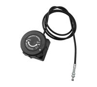 NINMORTH Perilla de resistencia para bicicletas estáticas dinámicas, ajustador de ciclismo de 8/10 velocidades con cable, plástico y metal para pieza de repuesto