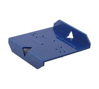 NINMORTH Plantilla de guía de taladro de agujero de bisagra ABS para gabinete de 35 mm y 40 mm para bisagras de puerta, color azul, localizador de una sola pieza