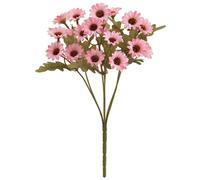 NINMORTH Ramo de margaritas artificiales, flores de plástico realistas de 32 cm para decoración del hogar en interiores y exteriores, bodas y tumbas