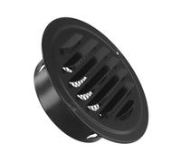 NINMORTH Rejilla de ventilación redonda de acero inoxidable de 80 mm, cubierta exterior de conducto de pared de malla fina para protección