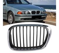 NINMORTH Rejilla frontal negra para riñón E39 525i 528i 540i M5 1997-2003, par izquierdo y derecho, repuesto ABS