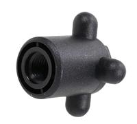 NINMORTH Repuesto para tuerca de perilla de montaje de neumáticos Fiorino 500L, 2018+, para OEM 51979045, ABS negro