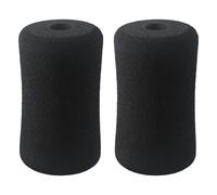 NINMORTH Rodillos de espuma de alta densidad para pies máquina para rizar piernas, paquete de 2 almohadillas de repuesto para equipo de entrenamiento de pesas, para tubos de 22 a 25 mm, 512 pulgadas