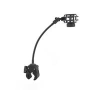 NINMORTH Soporte flexible para micrófono de cuello de cisne con soporte de abrazadera y escritorio adaptador de 38 a 58, estudio en casa, podcasting, Live for Performance