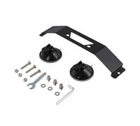 NINMORTH Soporte para techo de coche con ventosa y soporte de aleación resistente con doble copa, fácil de instalar, color negro