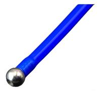 NINMORTH Tubo de espuma de silicona flexible con bola de gravedad SUS304 y filtro denso, presión para varita pulverizadora de lavadora para pieza de repuesto (tubo azul)