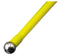 NINMORTH Tubo de espuma de silicona flexible con bola de gravedad SUS304 y filtro denso, presión para varita pulverizadora de lavadora para pieza de repuesto (tubo amarillo)