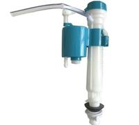 NINMORTH Válvula de llenado de cisterna de inodoro de altura ajustable con entrada inferior G1/2, tanque de alta presión con control de nivel de agua de 21 a 32 cm